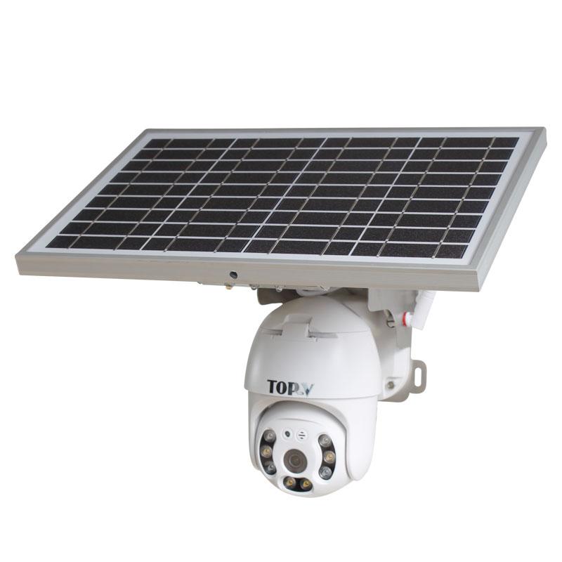 

Newest 1080P Solar 4G smart Human Detection Camera Waterproof Cloud PTZ Camera