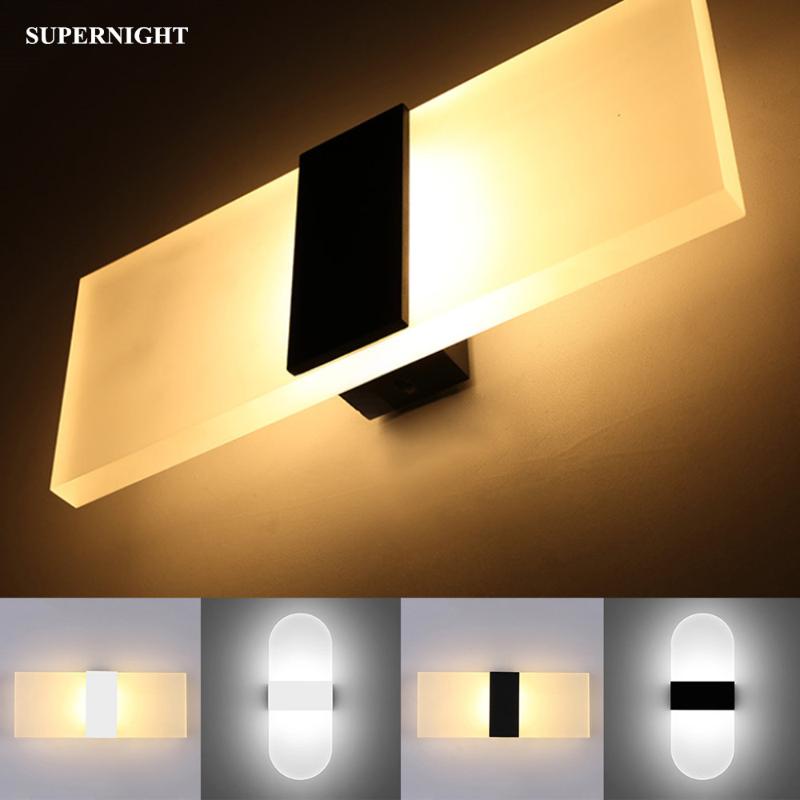 

3W LED Wall Lamp Acrylic Sconce Lamp 110V 220V Modern Home Decoration Lighting Stairs Corridor Living Room Bedroom Wall Light