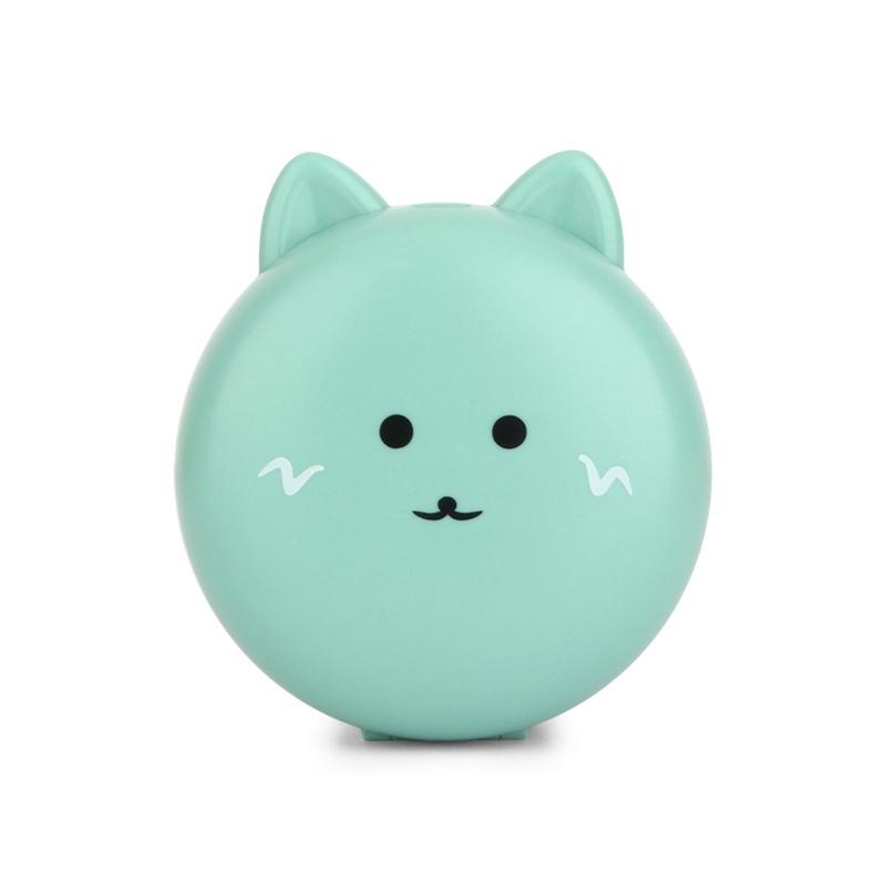 

Portable Handheld Mini Pocket Fan USB Rechargeable LED Light with Makeup Mirror Cosmetic Mirror with for Tabletop Bathroom Trave