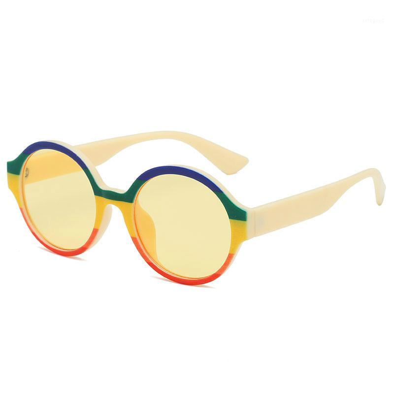 

Sunglasses Color Film Fashion Children's Plastic Frame Street S All-match Girls And Boy Glasses Travel Kids Sunglasses1