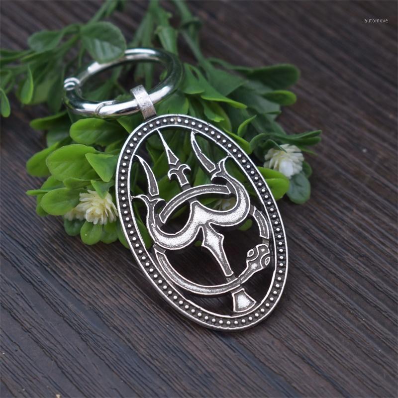 

Viking Oval Hollow Keychain Symbol of Warrior Spirit Jewlry Unique Gifts for Friends1