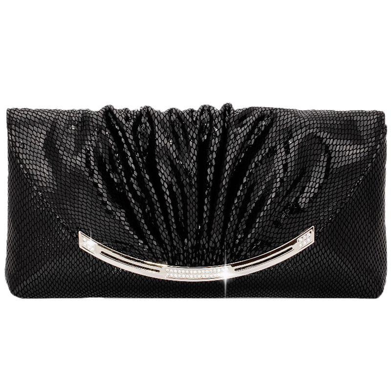 

Mode Black Night Ladies'exquisite Luxury Bag of Women Party Clutch Bags Ae50eb Oc95, Golden temperament