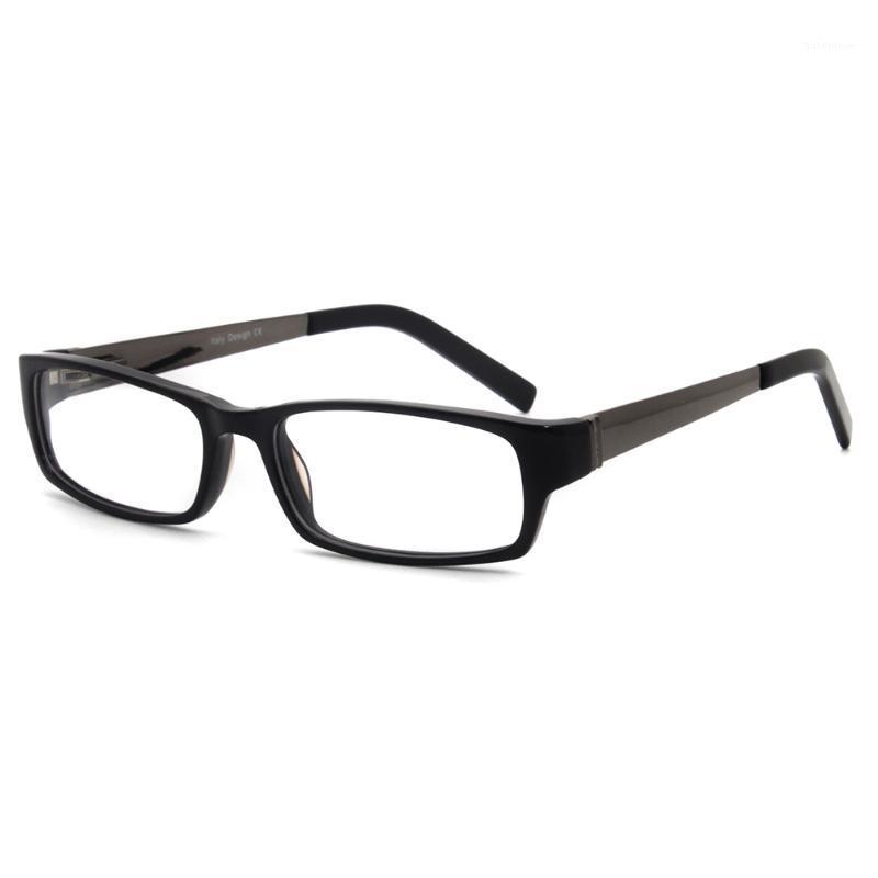 

Simple Classic Acetate Glasses Rectangular Frame Women Men Prescription RM004761