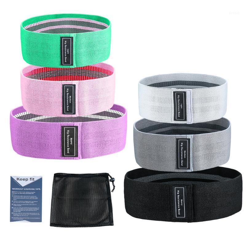 

3-Piece Resistance Bands for Legs and BuSports Fitness Bands Resistance Workout Booty Stretch Exercise Loops Band1