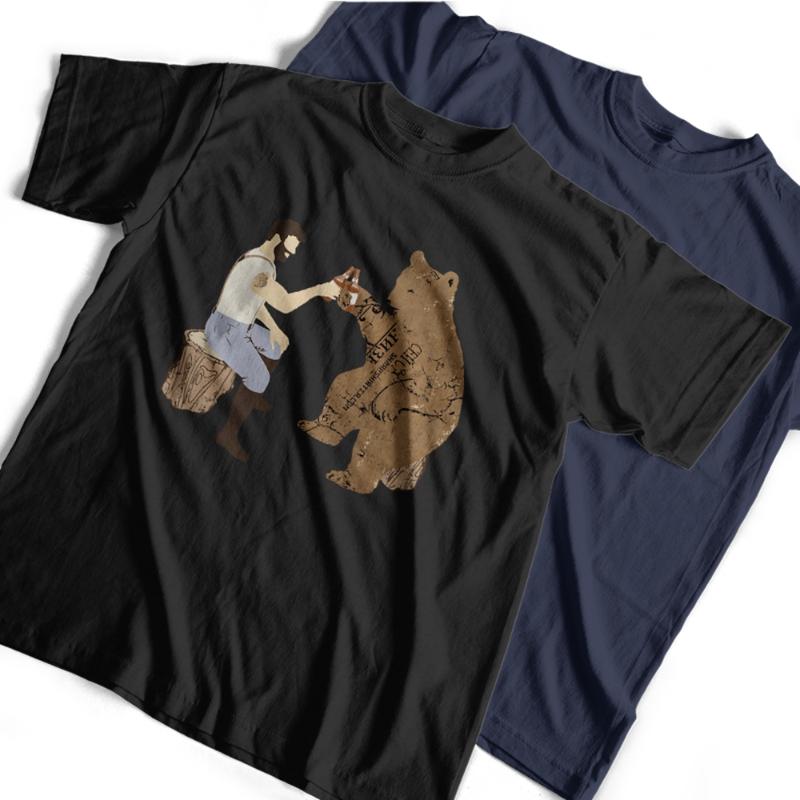 

Men's T-Shirts Pure Cotton O-neck Beer Lover Unisex T Shirt Short Sleeve Men Tshirt Loose T-shirt Tee, White;black