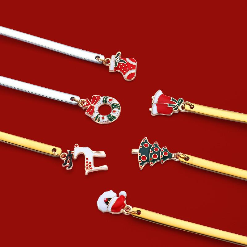 

New Year 2021 Stainless Steel Christmas Spoons Xmas Tableware Ornaments Christmas Decorations for Home Table Navidad 2020 Gifts