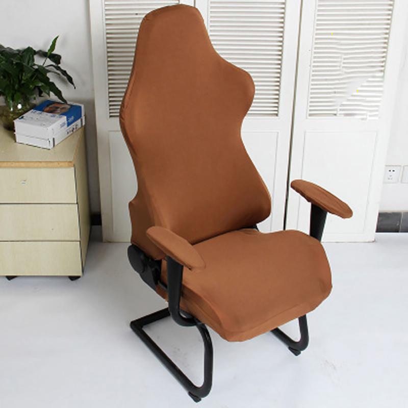 

Decorative Protector Computer Seats Chair Covers Soft Elastic Washable Reusable Dustproof Gaming Spandex Home Office Modern
