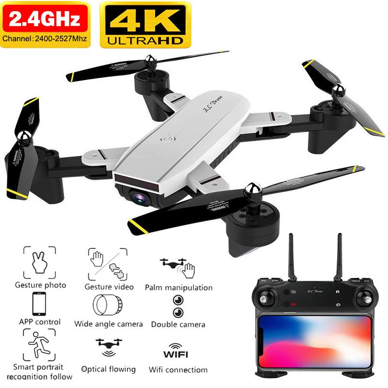 

2020 NEW Drone 4K 2.4 WiFi Real-time transmission FPV 4K/1080P HD Wide Angle Camera Foldable Altitude Hold Durable RC Drone