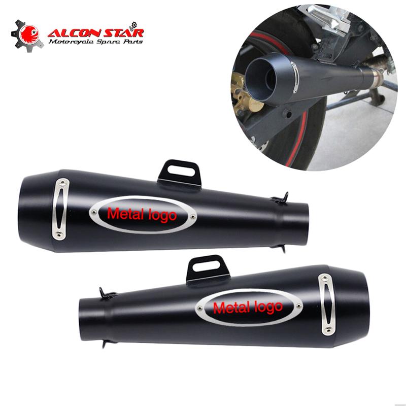

Alconstar-51mm M4 Motorcycle Exhaust Escape GP Muffler Pipe Slip On Exhaust NINJA ER6N NMAX NC700X Motocross Dirt Bike Cross ATV