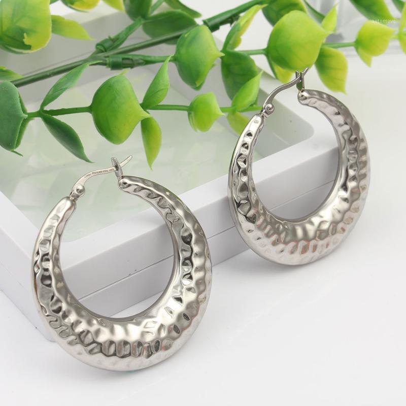 

Hoops Earrings Fashion 2020 Gifts For Women Stainless Steel Big Earrings For Women Jewelry Fashion Jewelry Womens Accessories1