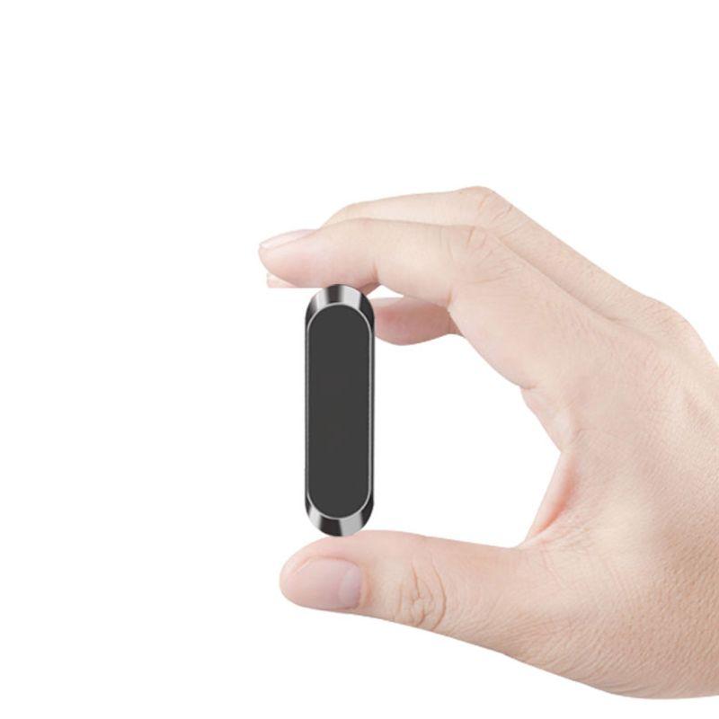 

Universal Wall Metal Magnet Cradle Car Dashboard Magnetic Plate Mount Mobile Phone Stand Car Phone Holder, Silver