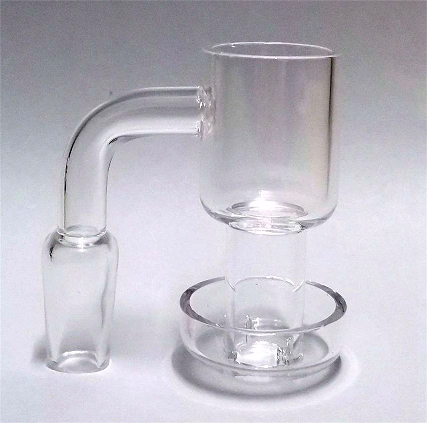 

Newest Terp Vacuum Quartz Banger Nails Domeless 10mm 14mm 18mm Terp Slurper Up Oil Banger Nail With 25mm Bucket 30mm Bottom 45&90 Degree