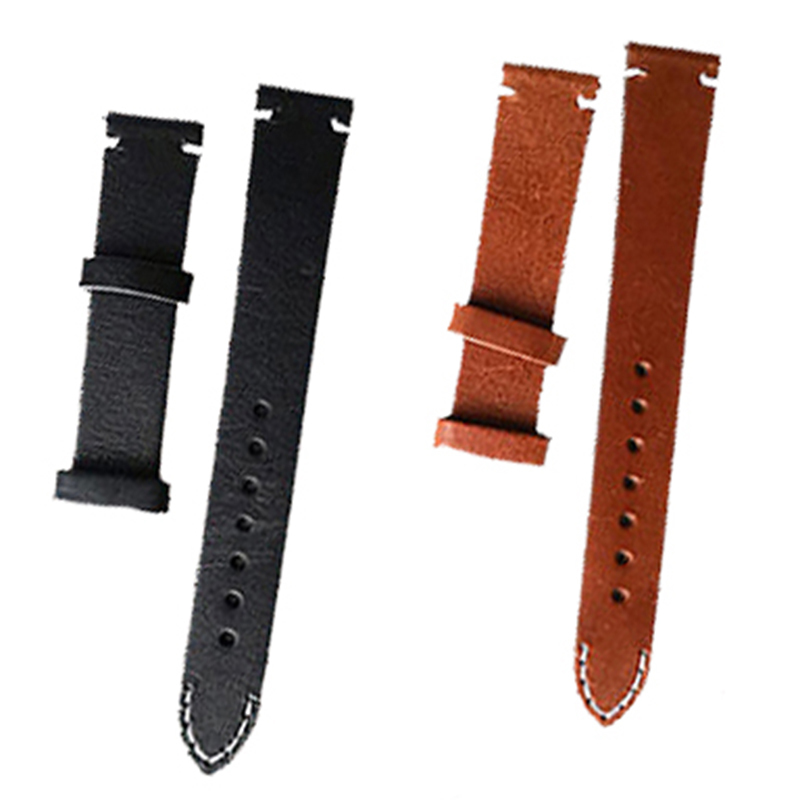 

Moda novo 1963 18mm chronograph relgio masculino relgios pulseira de couro