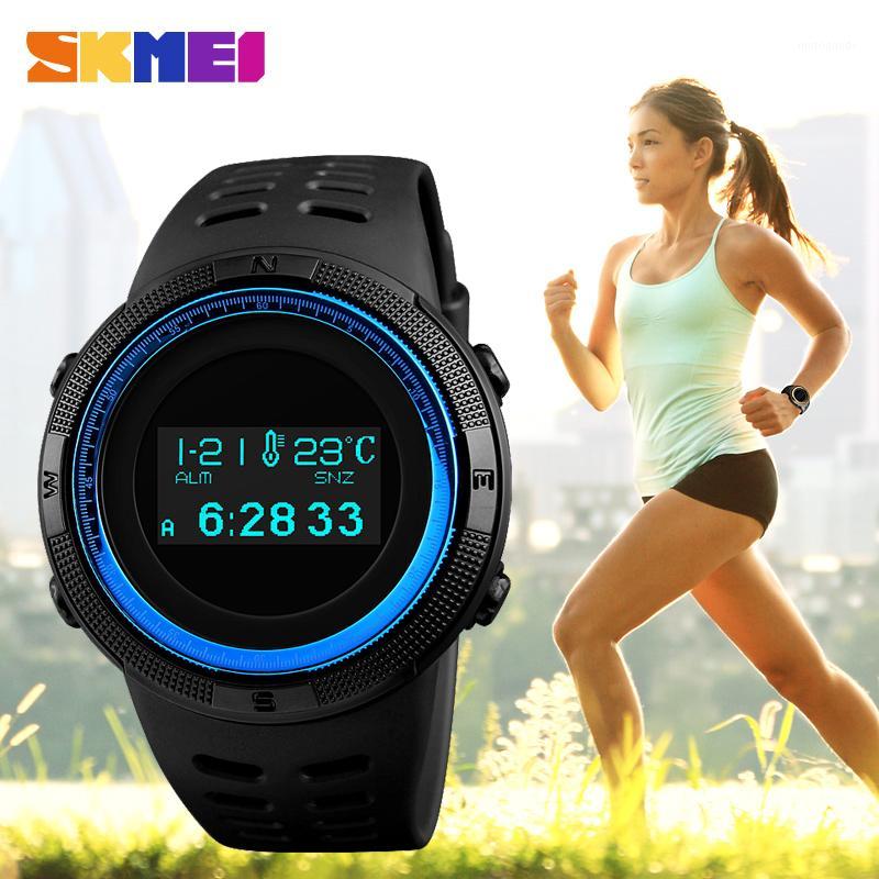 

SKMEI Calorie Pedometer Men Sports Watches Men's Digital Watch Casual Clock Wristwatches Relogio Masculino1, Gold