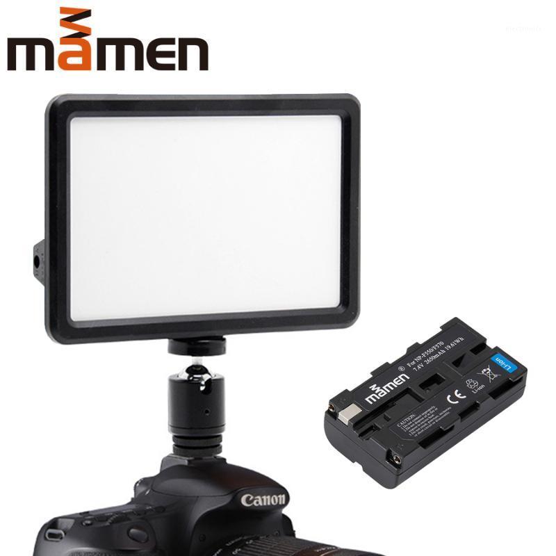 

MAMEN LED Video Light Photo Studio Photography Lighting Panel Lamp For Youtube Live Streaming LED Fill Light Lamp on Camera DSLR1