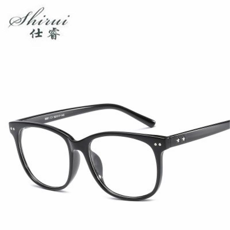 

Fashion Sunglasses Frames 2021 Woman Optical Glasses Designer Plastic Round Frame Clear Lens Eyeware Black Blue Eye Glass Fake