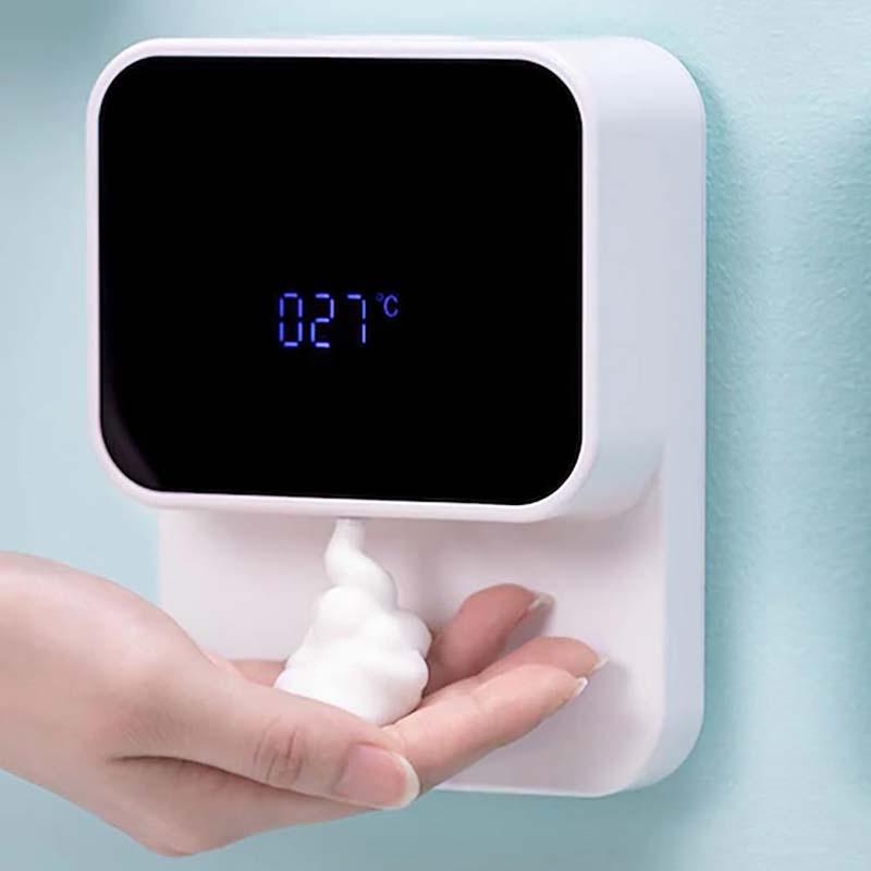 

X5s 280ml Wall-mounted USB Automatic Soap Dispenser Induction Hand Washer LED Temperature Display Soap Dispenser