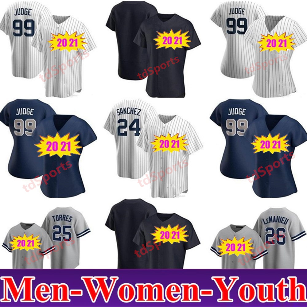 

2020 Men Women kids 99 Aaron Judge 45 Gerrit Cole 25 Gleyber Torres Giancarlo Stanton Sanchez Sabathia DJ LeMahieu Jerseys, As shown in illustration