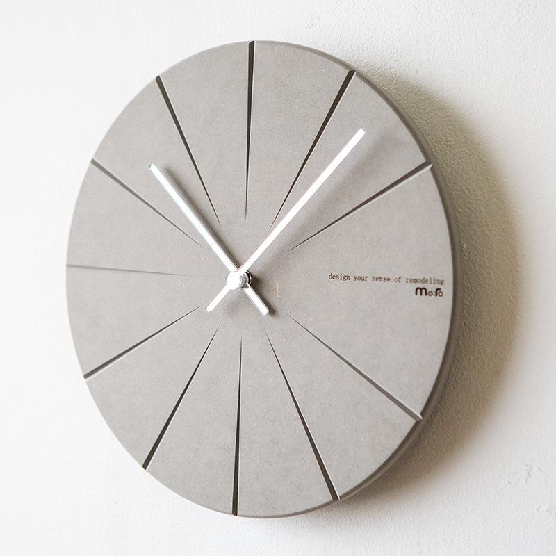 

Nordic Silent Wall Clock Creative Living Room Modern Minimalist Clock Fashion Table Bedroom Wall S Christmas Gift 6W352
