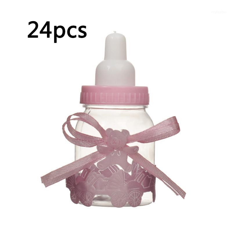 

Milk Bottle Shaped 24*Candy Box Candy Boxes 9*4cm For Birthday Parties Baby Shower Weddings Festival Celebrations1