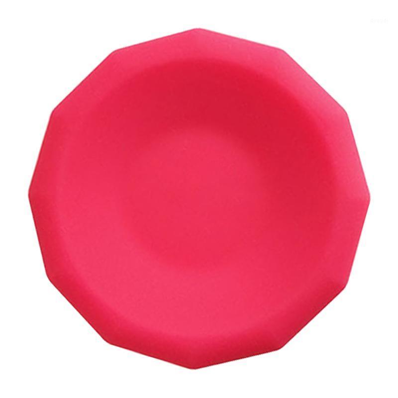 

Indoor Sports Round Portable Non Slip Pads Support Gel Excercise Yoga Mat Full Silicone Elbow Knee Workout Cushion Plank1, Blue