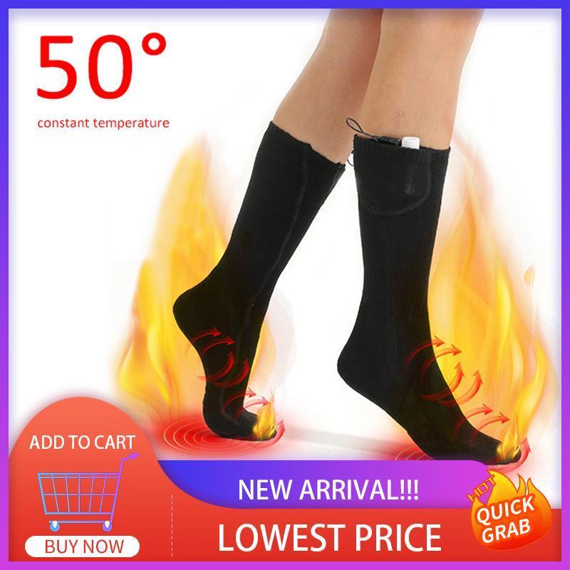 

Heating Sock Three Modes Elastic Resistant Electric Winter Warm Sock Electric Heated Socks Battery Power Warm-sock Outdoor Tools1, Not adjustable