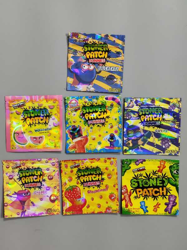 

PATCH DUMMIES Candy Bags 9 Styles Childproof Pouch Vape Cartridges Packages Newest E-cigarette Accessories Box MKJHKK