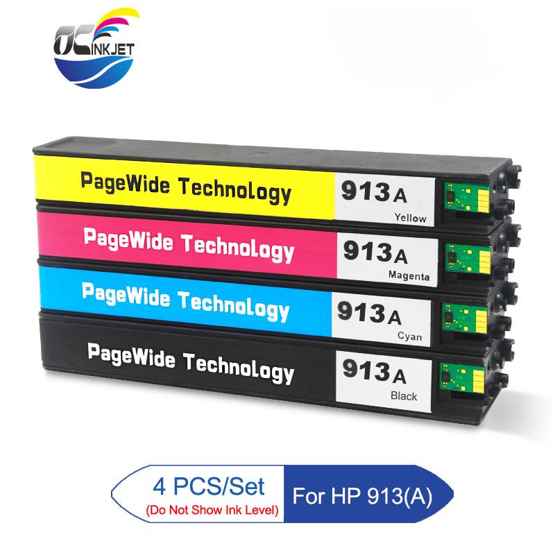 

Ocinkjet For 913 913A Remanufactured Ink Cartridge For PageWide Pro 352dw 377dw 452dn 477dn 552dw 577dw P55250dw P57750dw