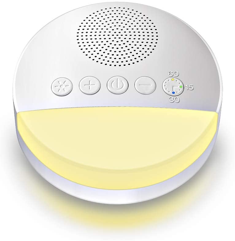 

Sleep Soother Baby Sleeping Relaxation Adult Office Travel White Noise Machine USB Rechargeable Timed Shutdown Sound Machine