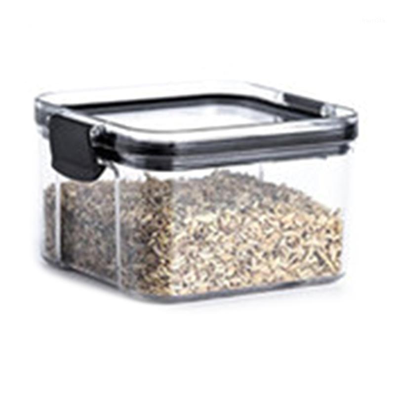 

Sealed Can Transparent Plastic Kitchen Spice Storage Jar Household Grain Multi-Grain Storage Box 460Ml1