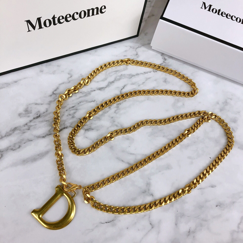 

2020 luxury belt chain-belt gold card brand metal for free women ketting laugh ceinture femme dressed waist belts, Black