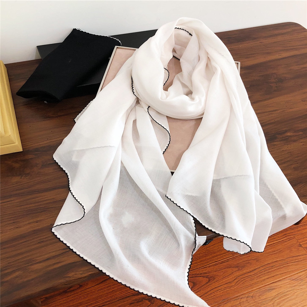 

2020 new luxury high-end winter pure hot wool accountants plump soft scarf wrap shawl cashmere 1Q4N