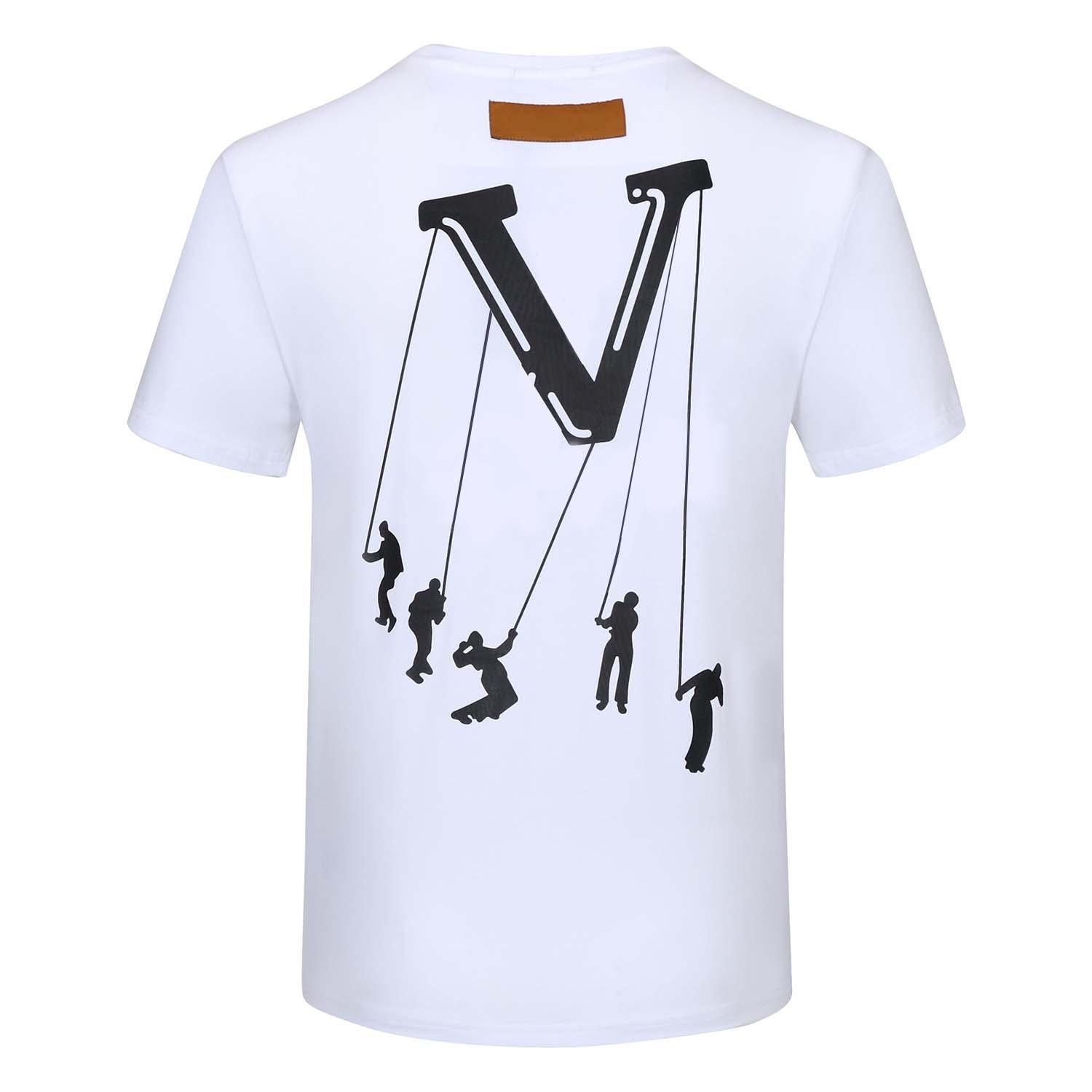 

5XL Fashion Designers T Shirts Mens Clothes Brand Tops Tee Shirt Casual Summer Tide Braned Letters Printed luxurious Men T-shirts Womens Clothing