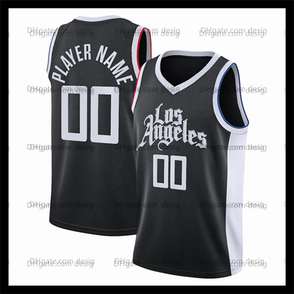 

Custom Mens Los Angeles Clippers Basketball Jerseys Edition Swingman Jersey City, Black