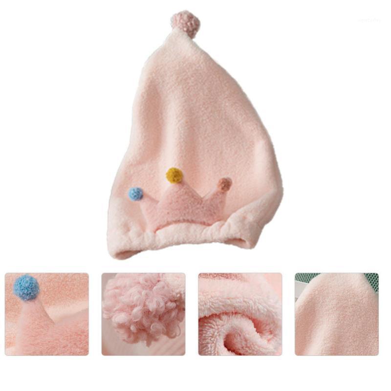 

1pc Household Bath Cap Hair Dry Cap Lovely Water Absorbent Shower1