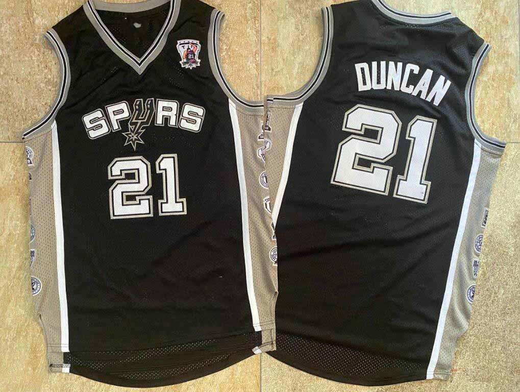 

basketball jersey Men San Antonio Spurs Tim Duncan Exquisite embroidered , precision stitched embroidered jerseys