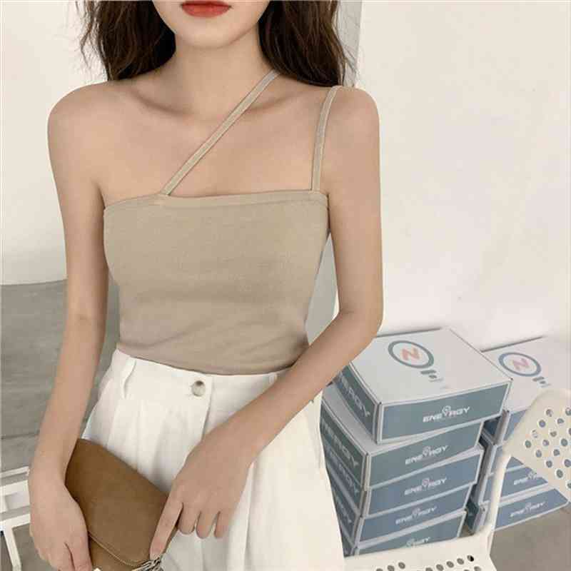 

femme camis girls tube strapless womens crop summer fashion sleeveless tank clothes, White
