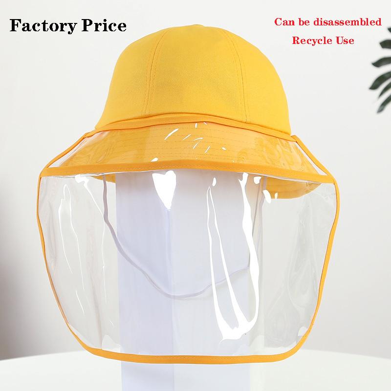 

Hot Sale Anti-fog Hats Men Women Dust Protection Bucket Hat Female Outdoor Travel UV Protect Fisherman Hats And Sun Caps