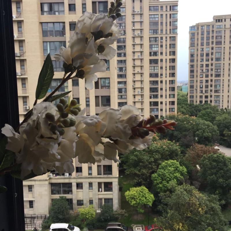 

SHUICANGYU Nordic Style Artificial Flowers Snapdragon Bouquet Living Room Home Wedding Garden Decor Fake Flowers Furnishing, Blue