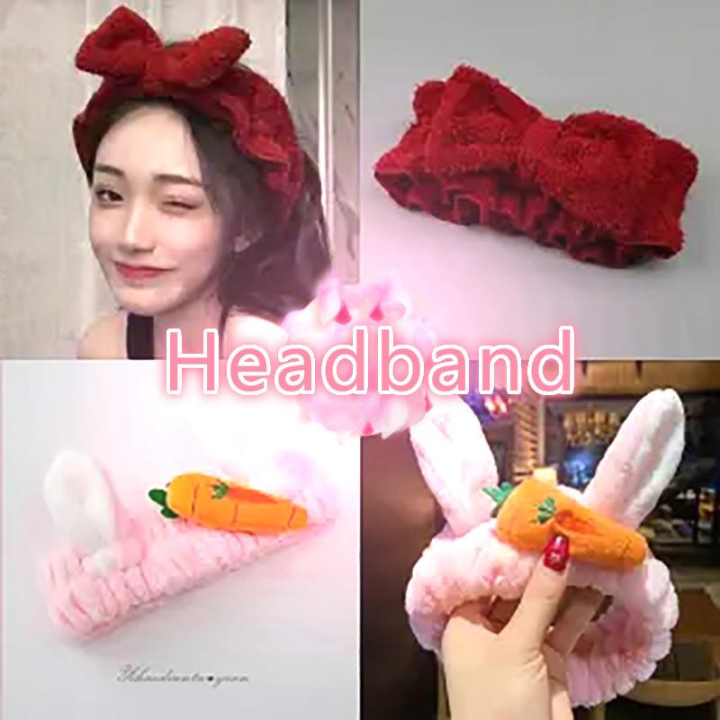 

The Hair Bands Used By Girls When They Wash Their Faces, The Sweet Hair Hoops Available for Girls' Make-up Mask Heads