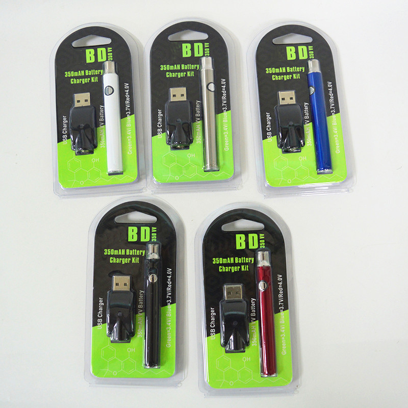 

510 Battery Vertex Preheat Batteries Vape Pen Battery 510 Thread 350mah Preheating Variable Voltage Battery Thick Oil Atomizer