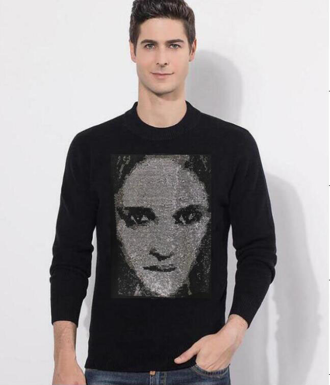 

Men' Shirt with Top Winter Hood Young Man' Clothes Oversized Superior New Design Sweaters C4bf, Ivory