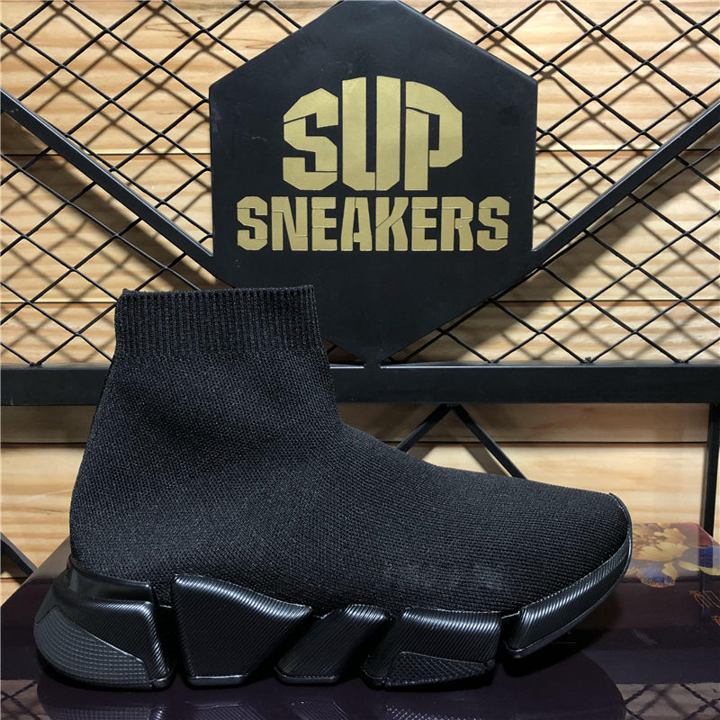 

Top Quality Pairs Fashion Designers Shoes Womens Speed 2.0 Sneakers Men Women Triple S Black Outdoor Platform Socks Casual Trainer, Gift