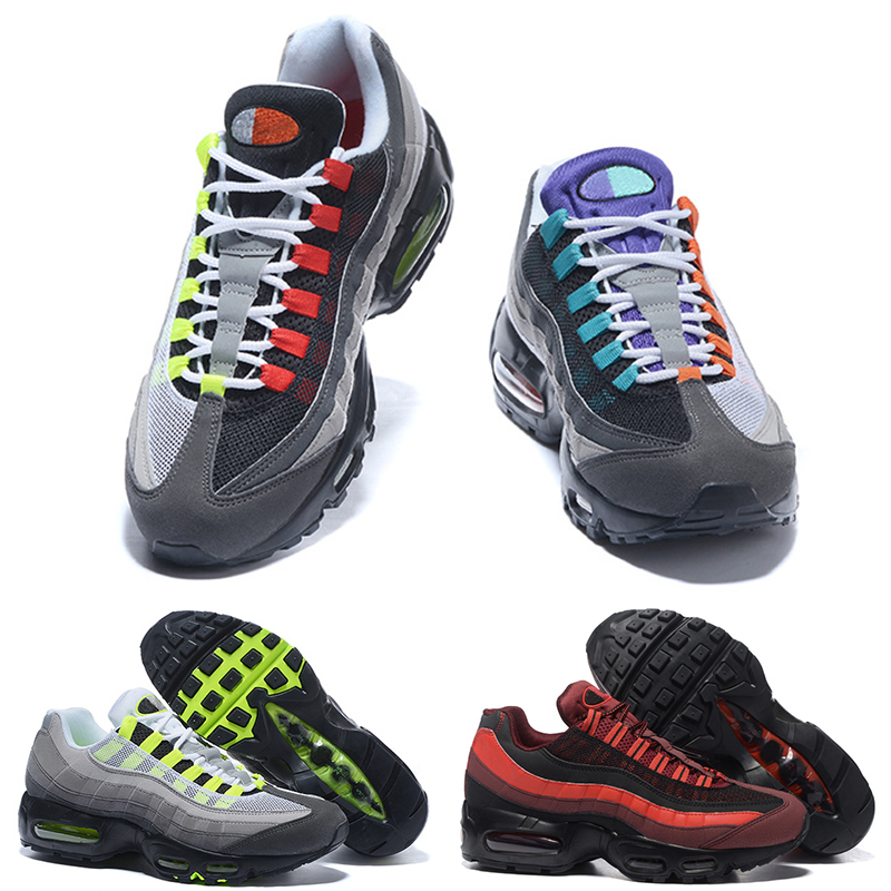 

2020 New Fashion Men Women Athletic Shoes Laser Fuchsia Aqua Grape Plant Color Neon Men Sports Sneakers Trainers 36-46 c78, Color 1