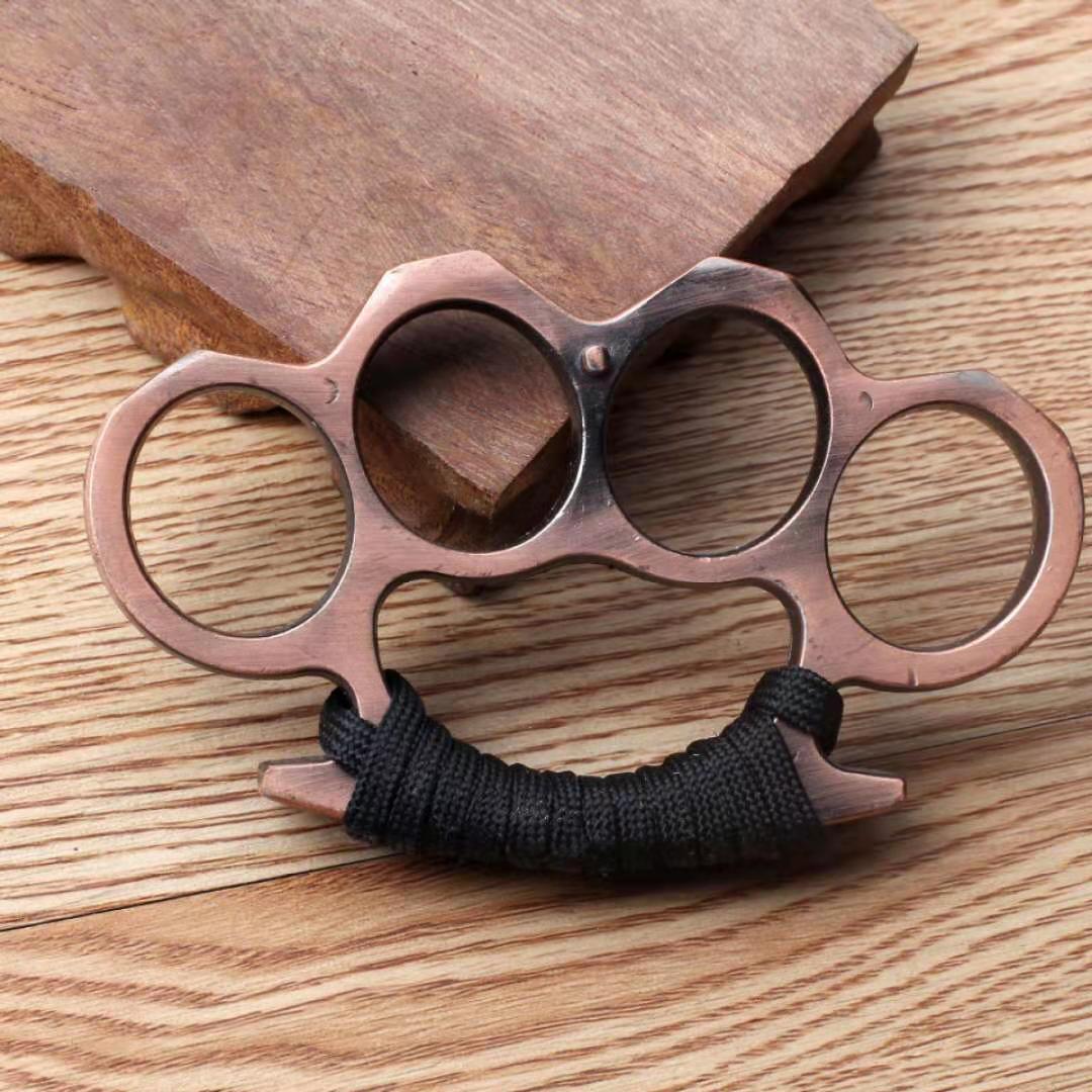 

321 Alloy four-finger self-defense weapon fighting finger tiger hand support self-defense equipment iron fist outdoor broken window hidden