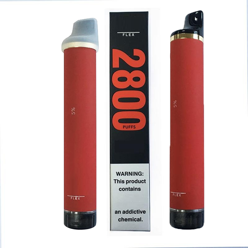 

PUFF FLEX 2800Puffs cigarettes Disposable pod kit 1500mAh Battery Prefilled 10ml