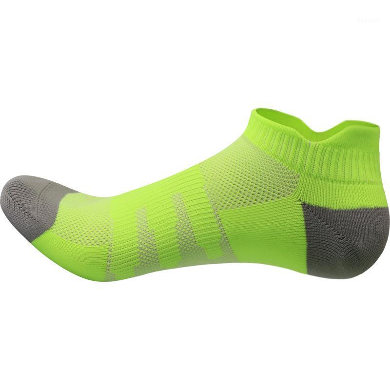 

Professional Running Socks Men Quick Drying Anti-slip Stretch Hosiery Marathon Outdoor Absorption Athletic Short Socks1, Man-h