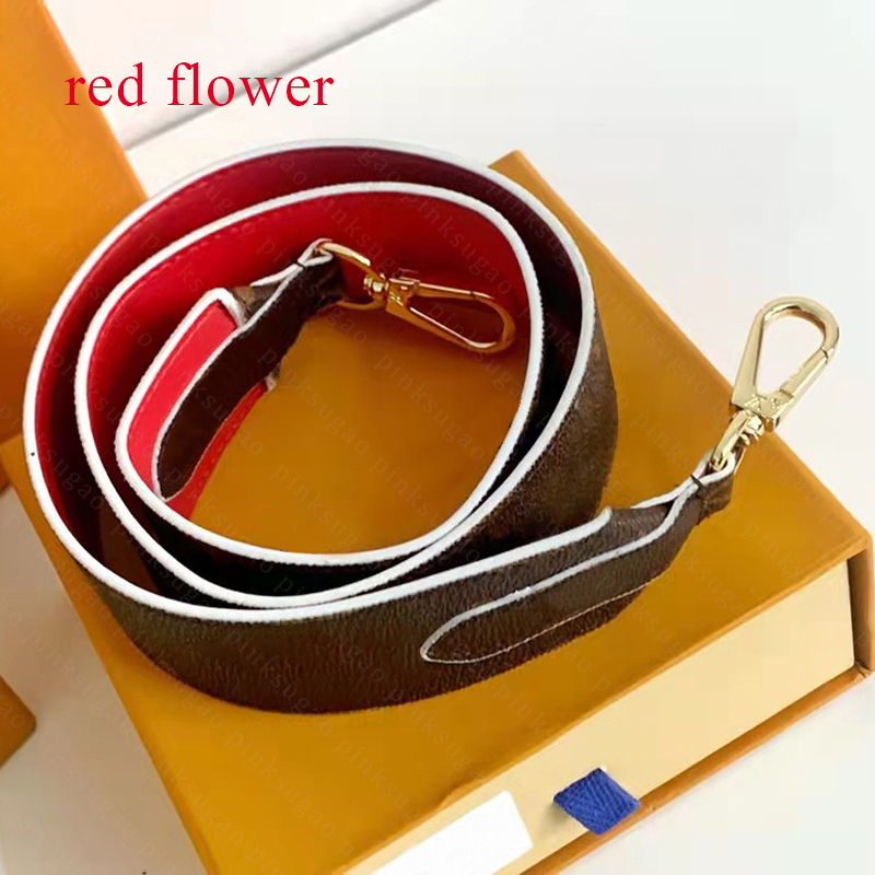 

Pink sugao designer shoulder straps handbags straps shoulder tape top quality canvas straps for women designer bags 8 color choose CS-0224-55