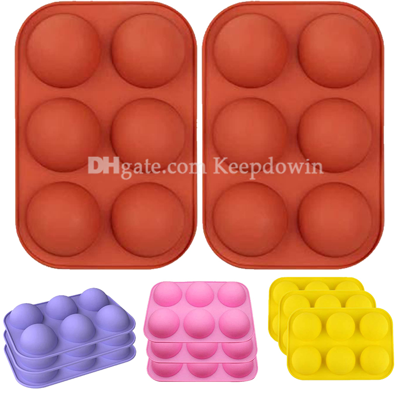 

Chocolate Molds Silicone for Baking Semi Sphere Silicone Molds Baking Mold for Making Hot Chocolate Bomb Cake Jelly Dome Mousse
