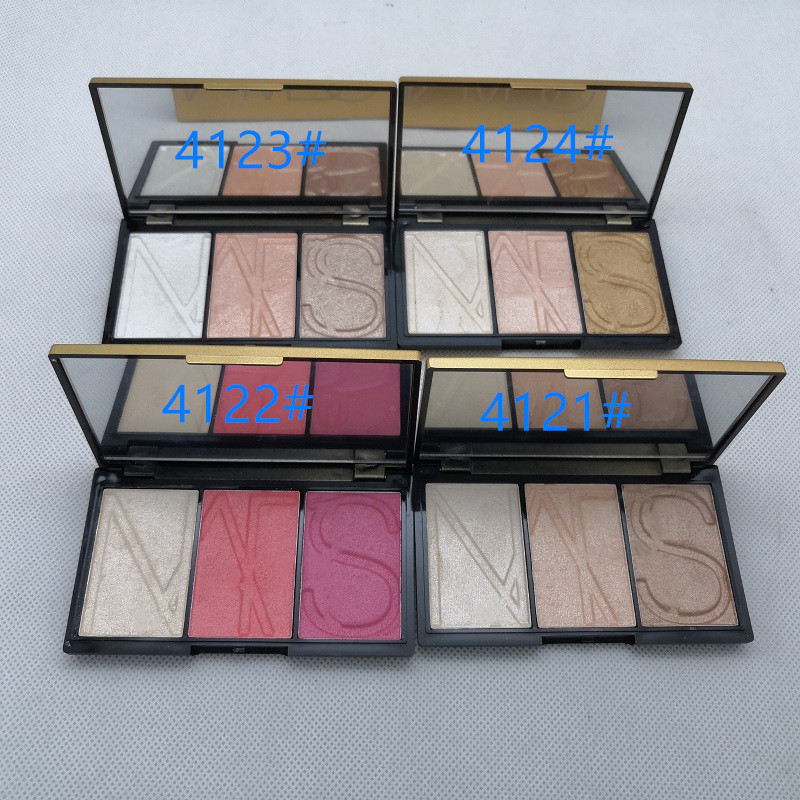 

Free Shipping ePacket eyel Beverly Illuminator Face Powder Makeup Miner Foundation Powder Maquillaje 4color Face Bronzer Highlight Contour, Mixed color
